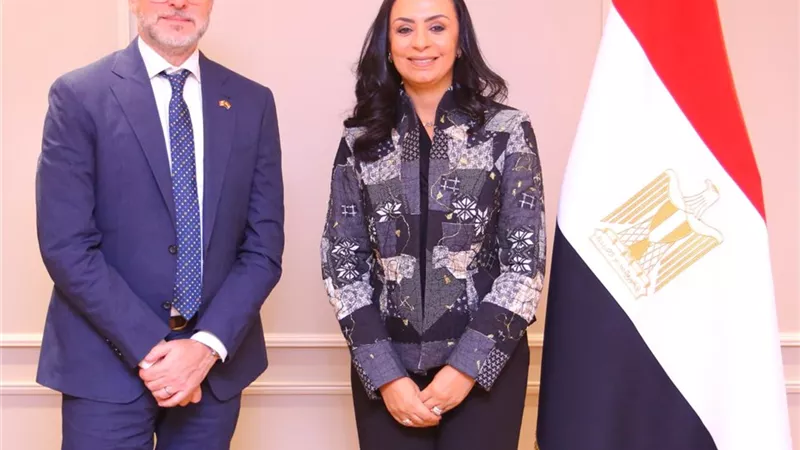 وزيرة التضامن تستعرض جهود مصر في الاستجابة لأزمة قطاع غزة