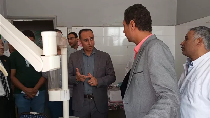 وكيل وزارة الصحة يتفقد مركز طب الأسرة بشبرا النخلة