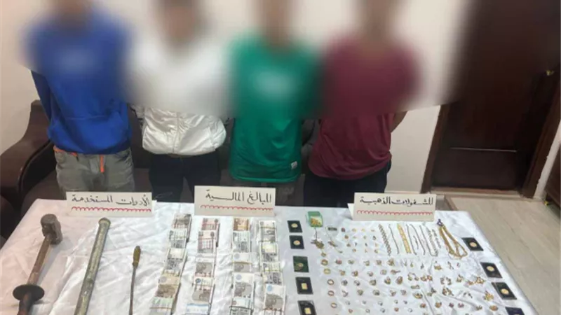 الداخلية تكشف القصة الكاملة لسرقة محل مشغولات ذهبية بالقاهرة