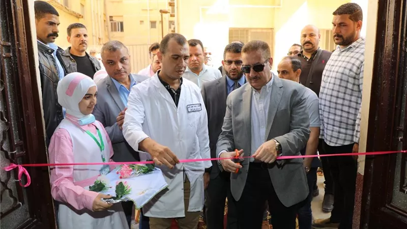 محافظ المنوفية يفتتح مبني العنايات الجديدة بمستشفى أشمون العام