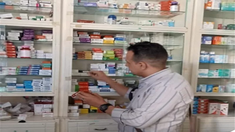 100محضرا لمخابزمخالفة,55 شيكاره ارز بسمتي,146عبوه منظفات منتهية