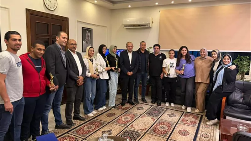 الجياد يكرم ابطال النادى فى الجودو