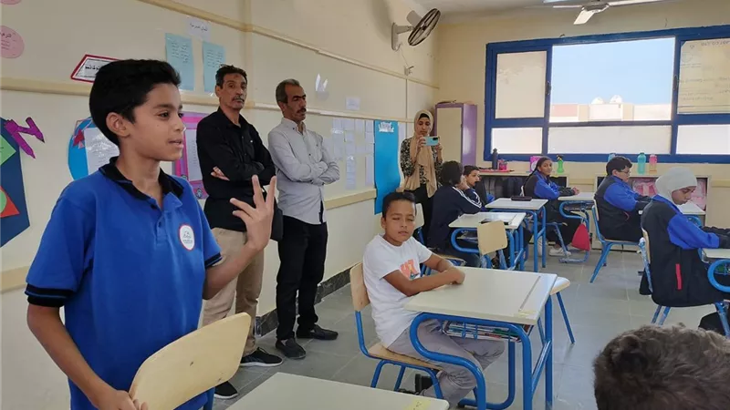 المدارس المصرية اليابانية بالبحرالأحمر تنظم انتخابات لاختيار قادةالفصل