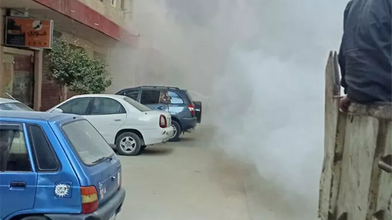 حملات التطهيرمن الحشرات بالقرى ومحيط المدارس بالمنتزة