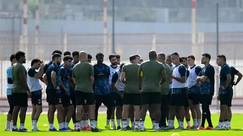 انتظام شيكابالا والونش.. مران الزمالك استعدادا لانطلاق الدوري