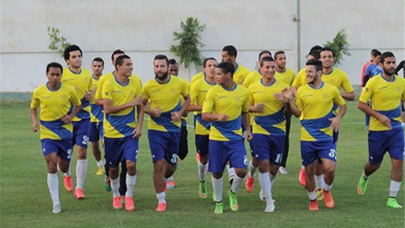 تدريبات بدنية للاعبي الإسماعيلي على هامش مران الفريق