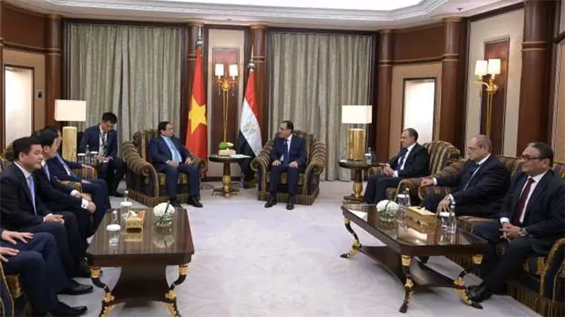 رئيس وزراء فيتنام يطالب مدبولي بإعفاء مواطنى البلدين من شرط التأشيرة المُسبقة