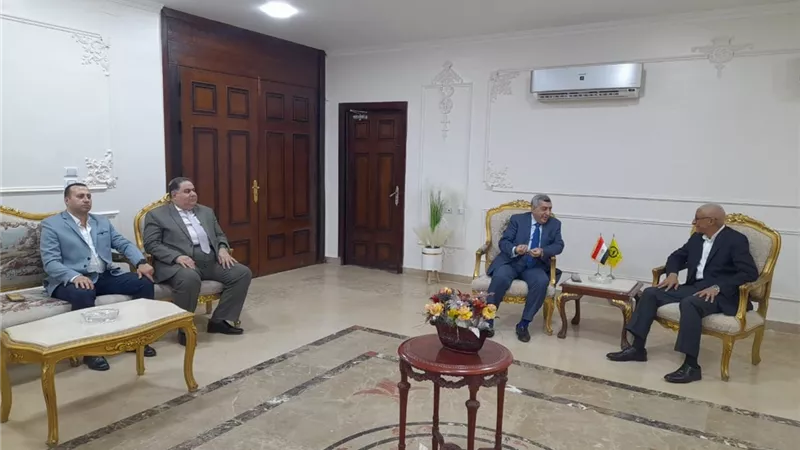 محافظ شمال سيناء يستقبل رئيسي مجلسي إدارة الوطنية للاستثمارات