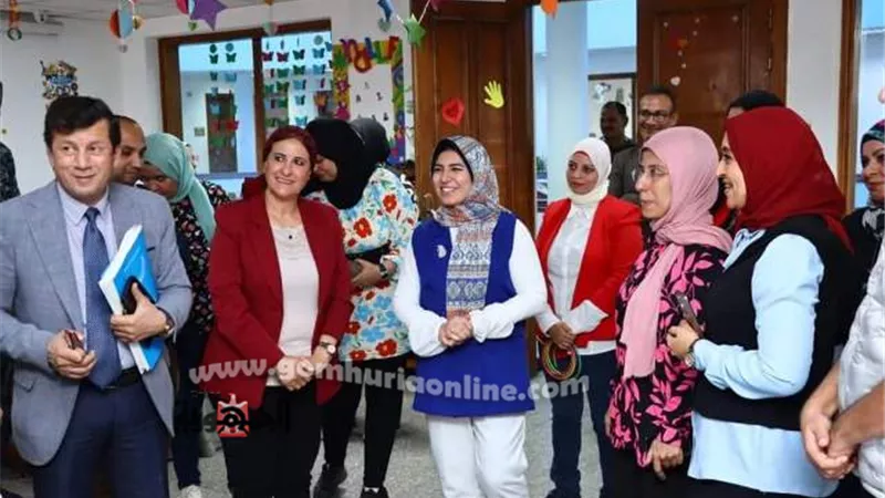 نائب محافظ دمياط تستقبل أعضاء هيئة تنشيط السياحة بالجيزة