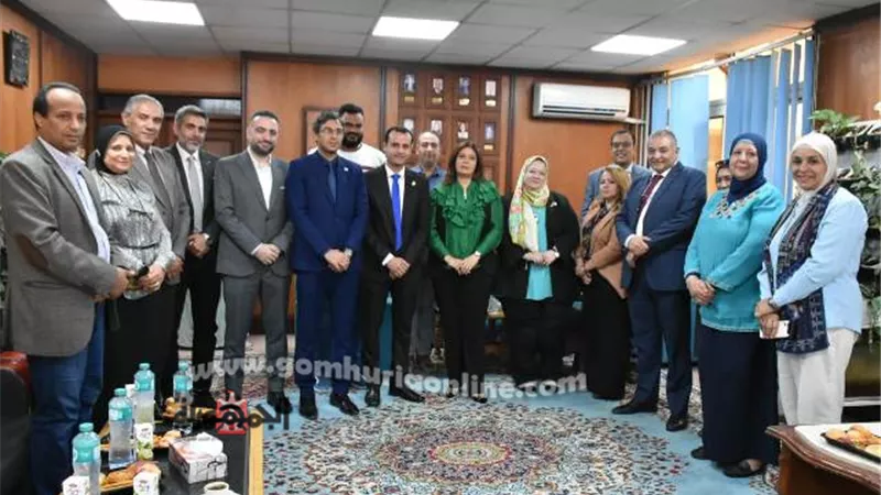 معاوية تفتتح ورشة عمل لبنك المعرفة المصري بجامعة السادات