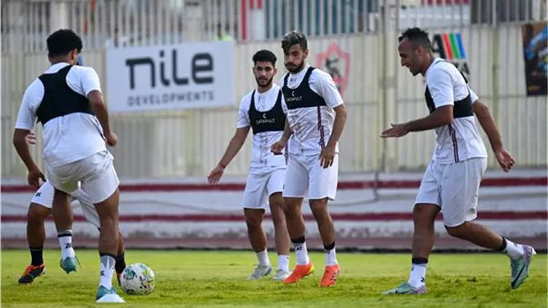 مران الزمالك.. تقسيمة قوية للاعيبن وفقرة لتسديد الركلات الحرة