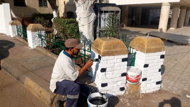 دسوق تتزين احتفالا بالعيد القومي للمحافظة 4 نوفمبر