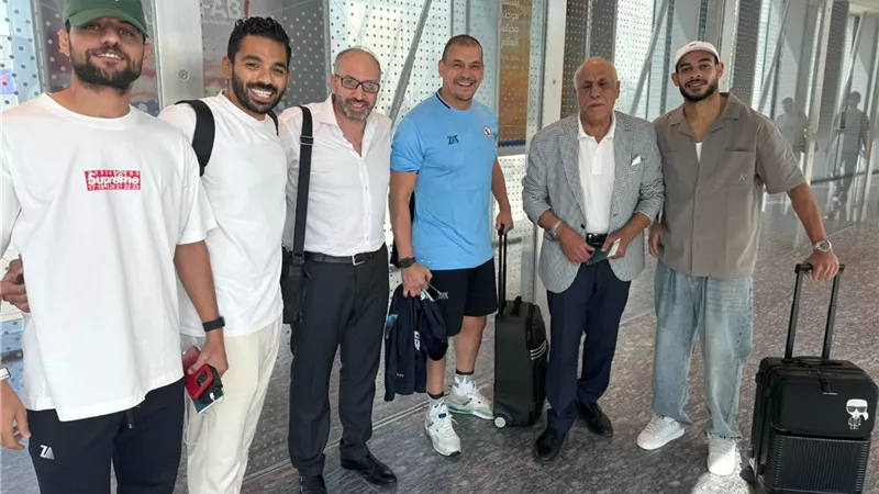 ثلاثي الزمالك يصل القاهرة بعد انتهاء أزمتهم في الإمارات - شاهد