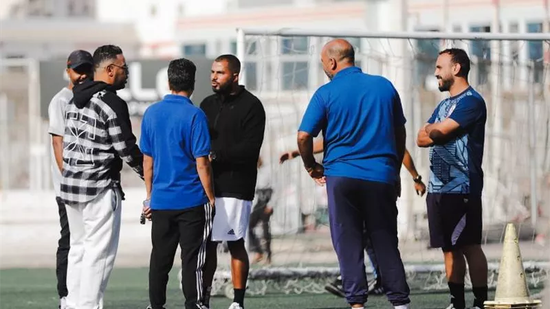 الكرة النسائية: حازم إمام يظهر في تدريبات الزمالك