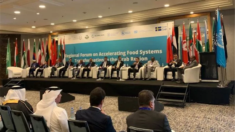 الدخيري يشارك في المنتدى الإقليمي حول تسريع تحول النظم الغذائية