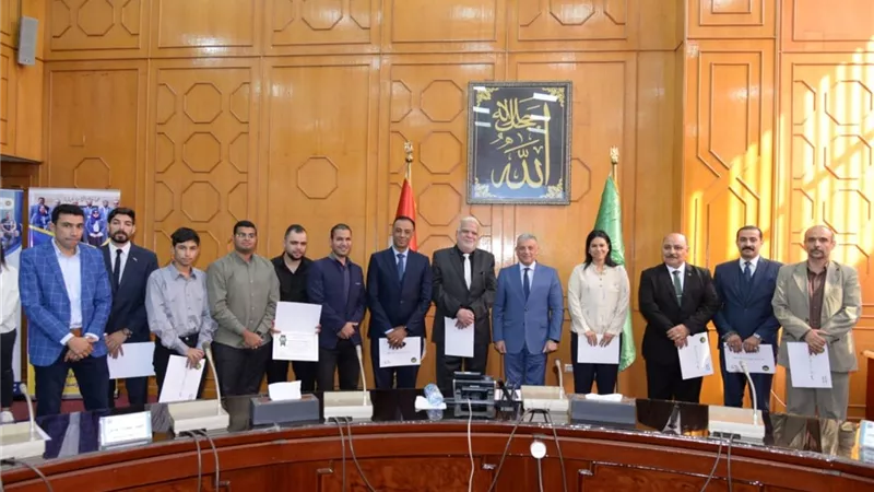 تكريم الفائزين بمبادرة المشروعات الخضراء الذكية بالإسماعيلية