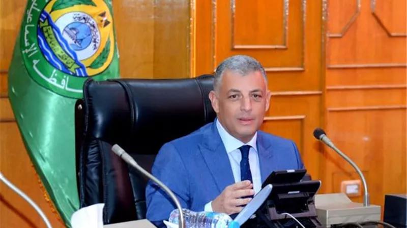 اكرم جلال:هدفنا تحويل الإسماعيلية لمحافظة ذات اقتصاد اخضر