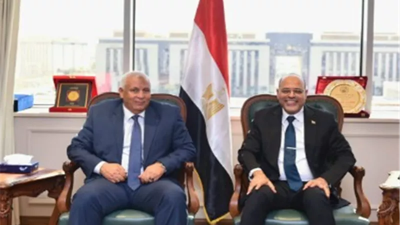 وزير العمل يبحث مع محافظ الوادي الجديد التعاون في الملفات المُشتركة