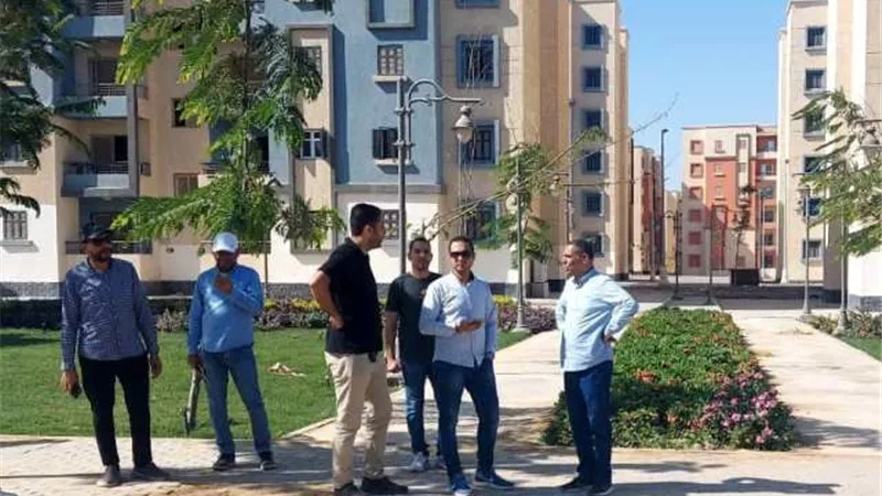 رئيس جهاز حدائق العاصمة يتفقد أهم المشروعات الخدمية والسكنية صور