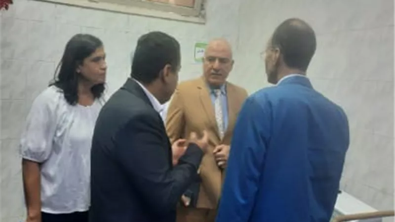 الشلقاني يفتتح وحدة علاج طبيعي في حي شرق شبرا الخيمة