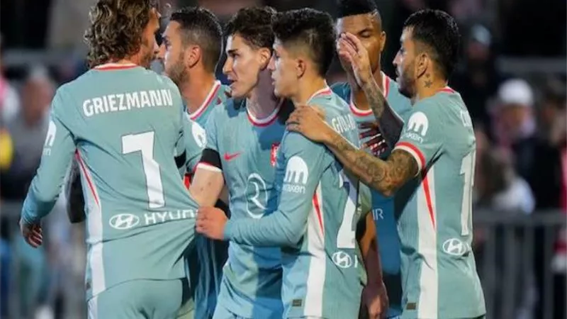 أتلتيكو مدريد يهزم فيك بصعوبة فى كأس ملك إسبانيا