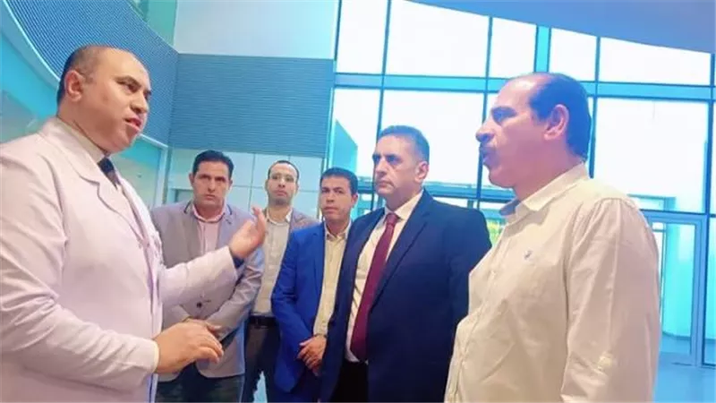 تفاصيل زيارة نائب وزير الصحه لمركز أورام كفرالشيخ