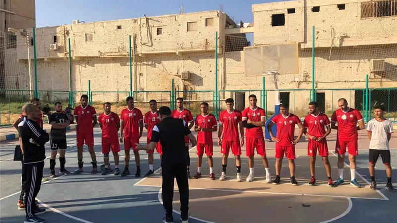 طائرة المنيا تبدأ موسمها الجديد بالفوز على مركز شباب الخارجه