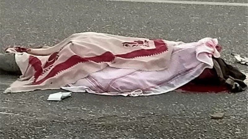 مصرع شخص فى حادث تصادم بمدينة الجلود فى الروبيكى ببدر.. بالصور والأسم
