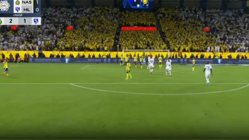 بهدف تاليسكا.. النصر ينهي الشوط الأول متقدما على الهلال