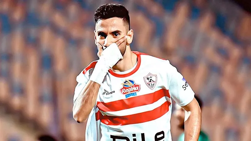 ناصر ماهر رجل مباراة الزمالك والبنك الأهلى