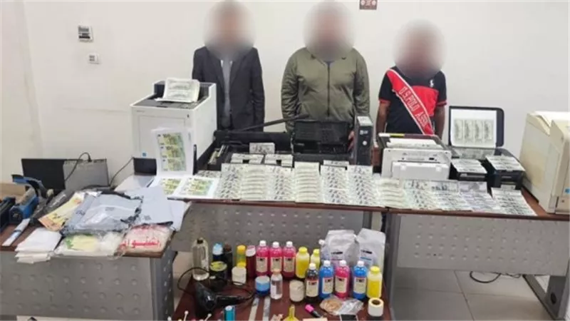 القبض على تشكيل عصابى لتقليد العملات الأجنبية وترويجها فى الجيزة