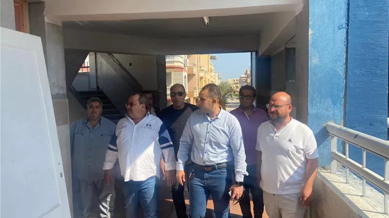رئيس جهاز دمياط : 90٪ نسبة إنجاز المدرسة اليابانية بالحي الرابع