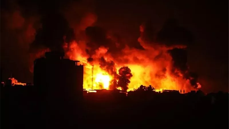 شهداء وجرحى جراء قصف الاحتلال منزلا في مدينة غزة