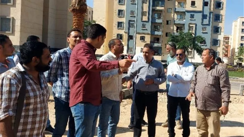 رئيس جهاز حدائق العاصمة يكشف عن أحدث البوابات الرئيسية للمدينة.. صور