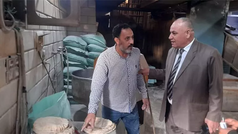 تحرير 13 محضرا تموينياً متنوعاً ضد المخابز المخالفة ببيلا