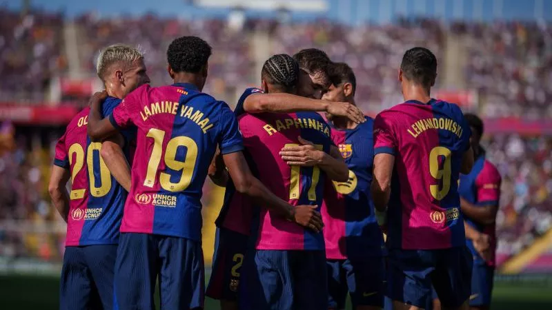 6 لاعبين يتغيبون عن برشلونة أمام إسبانيول