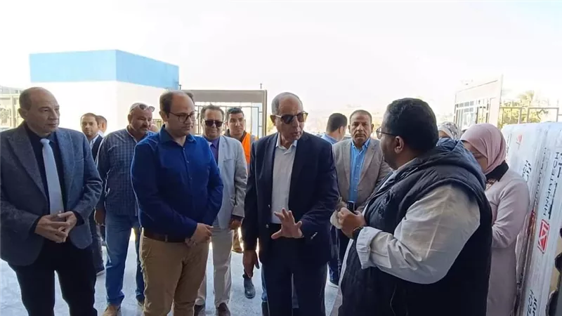 الانتهاء من الأعمال الإنشائية للوحدة الصحية بالمطاهرة الشرقية