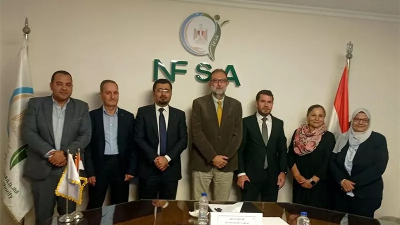 رئيس هيئة سلامة الغذاء يلتقى وفد مديرية الثروة الحيوانية بكردستان