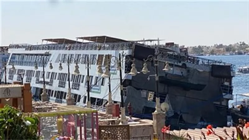 توضيح من السياحة والآثار بشأن حادث غرق جزئي لأحد الفنادق العائمة بالاقصر