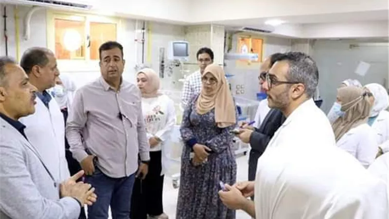 محافظ الشرقية: إحالة الأطباء وهيئة التمريض غير الملتزمين للتحقيق