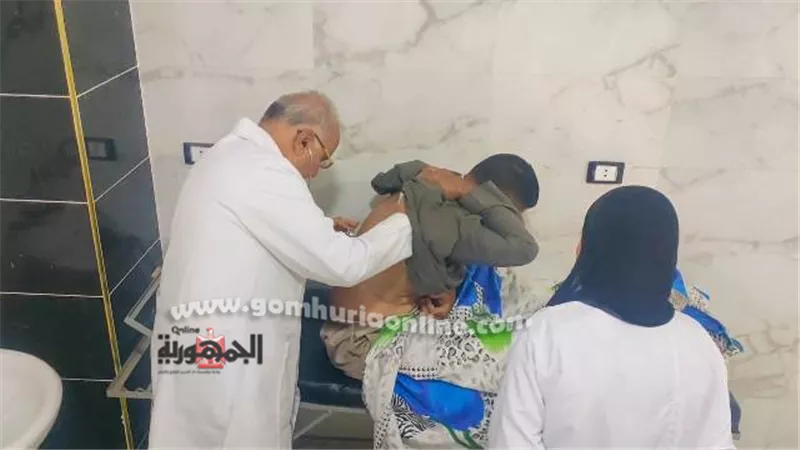 الكشف الطبي المجاني علي 5 آلاف مواطن بقافلة مستقبل وطن بطحلة
