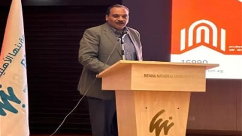 رئيس جامعة بنها الأهلية يؤكد أهمية تزويد الطلاب بالمعارف والمهارات