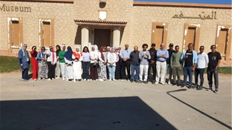 جامعة الفيوم تنظم رحلة علمية إلى منطقة سلاسل جبال البحر الأحمر