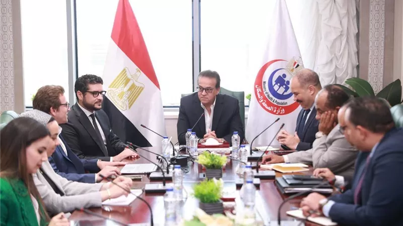 وزيرالصحة يستقبل ممثلي شركة ميدوك لبحث التعاون في رقمنة السجلات الطبية