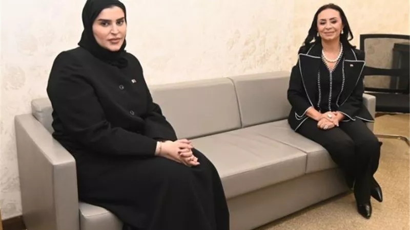 وزيرة التضامن تبحث مع وزيرة التنمية القطرية تعزيزالتعاون في ملف الأسرة