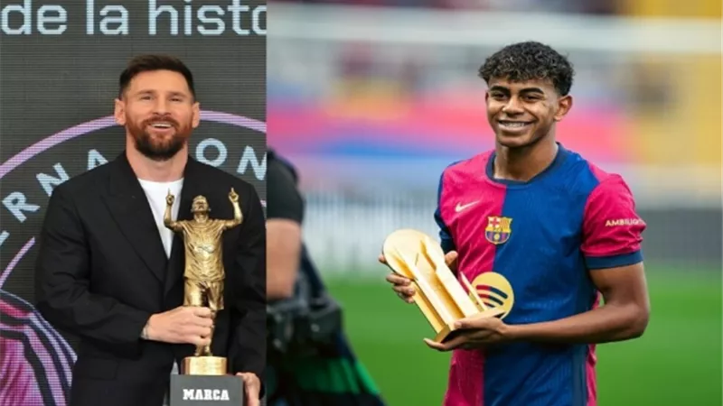 تقارير.. لامين جمال يتفوق على ميسي لهذا السبب