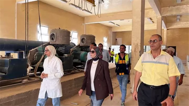 متابعة المرافق والبنية التحتية بمدينة السويس الجديدة