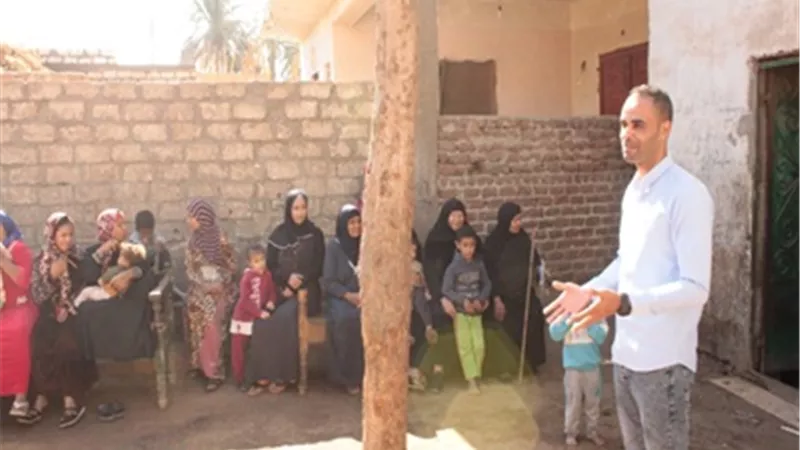 جامعة أسيوط تنظم قافلة لدعم الصحة النفسية للمرأة في ٣ قرى