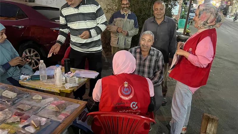 قافلة خدمات متكاملة باالعادلى دفشو كفرالدوار