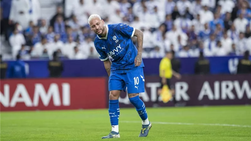 نيمار يعلق على إصابته الجديدة مع الهلال
